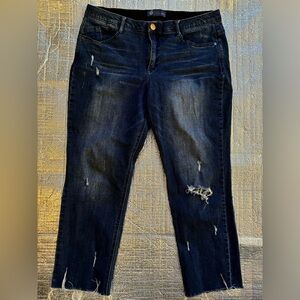 Democracy “AB” Solution Distressed Jeans size 16